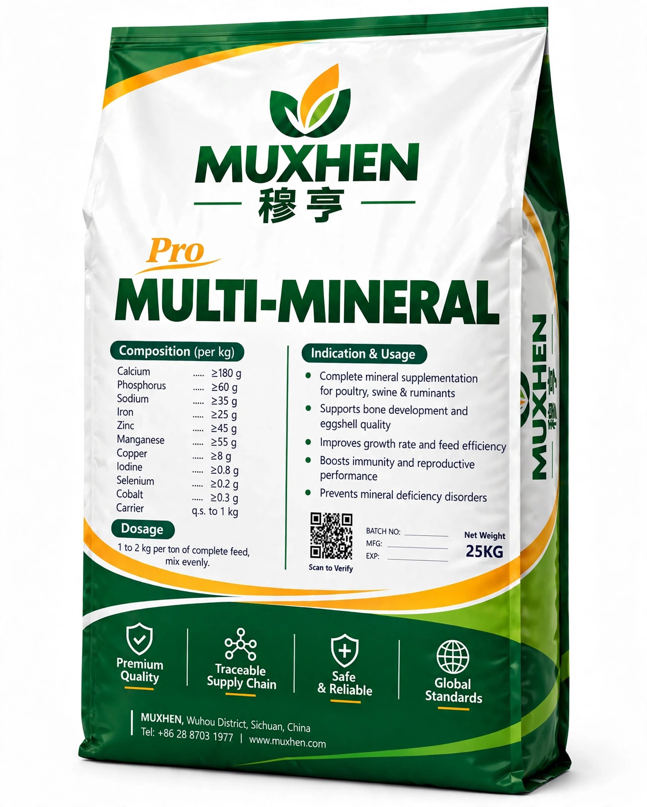 Pro Multi-Mineral Premix — Side